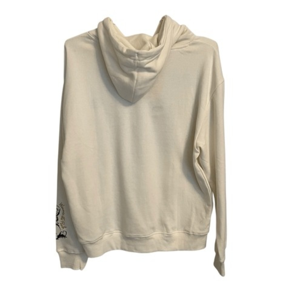 Disney Winnie the Pooh Christopher Robin Party Graphic Hoodie Egret Cream M - Picture 5 of 7